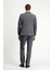 Slim Fit Dar Kesim Klasik Takım Elbise Erkek Ceket Yaka Düz Desenli Polyester Astarlı 5