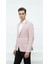 Açık Pembe Erkek Italyan Kesim Blazer Ceket – Kol Yamali, Slim Fit, Şık ve Modern Tasarım 2
