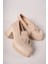 Aendorei Kadın Loafer 0012509 Bej Süet 3