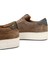 Kadın Bej Bağcıklı Kalın Tabanlı Süet Deri Sneaker 25AFD370010 10