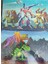 2 Adet Puzzle Yap Boz (33CM*23CM*40PARÇA) (Robotlar/dinozorlar Figürlü) 1