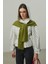 Kare Parçalı Atkı Yeşil 2
