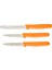 Solo 3 Parça Bıçak Seti Turuncu 4
