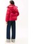 Tjw Kapitone Kadife Şişme Kadın Kırmızı Ceket DW0DW21668XJP 3