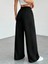 Kadın Baggy Fit 3 Iplik Beli Lastikli Geniş Paça Eşofman 4