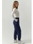 Kadın Esnek Bel Modal Touch Jogger Pantolon Lacivert 9