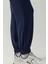 Kadın Esnek Bel Modal Touch Jogger Pantolon Lacivert 14