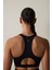 Siyah Yüksek Destekli Fermuarlı Premium Spor Sütyeni 18