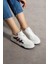Beyaz Kadın Günlük Şık Sneaker Spor Ayakkabı 1