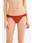Turuncu Tuva Frill Side Bikini Altı 15