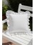 %100 Pamuk Fırfırlı Dekoratif Kırlent Kılıfı – 43X43 cm ( 1ADET ) 1