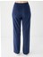 Lacivert Normal Bel Normal Paça Polar Örme Pantolon 5