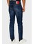 Pamuklu Slim Fit Normal Bel Dar Paça Jeans Erkek Kot Pantolon 50550143 413 4