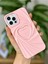 Apple Iphone 12 ve 12 Pro Uyumlu 3D Mat Saten Kalp Kabartma Desenli Darbe Önleyici Silikon Kılıf 2