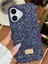 Iphone 17 Uyumlu Elmas Tasarımlı Taşlı Işıltılı Parlak Pırlanta Kılıf 3