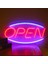 OPEN Yazılı Neon Led Tabela 1