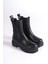Nora Lastikli Ortopedik Taban Suya ve Soğuğa Dayanıklı Günlük Kışlık Kadın Bot St Siyah 1