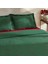 Amour Mio %100 Pamuk Çift Kişilik Nakışlı Nevresim Takımı Koyu Yeşil 5