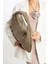 Nova Örgü Kenarlı Süet Büyük Boy El ve Omuz Çantası 2