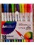 12 Renk Çift Uçlu Dual Tip Brush Pen Fırça Uçlu & Artmino Fineliner Sanat Kalemi 8