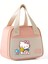 Beslenme Çantası Hello Kitty Figürlü Izoleli Sıcak Soğuk Koruma Geniş Kapasiteli AD15124 3
