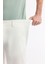 Erkek Beyaz Yanı Lastikli Gofreli Bi-Stretch Slim Fit Chino Şort A51Y3730 12