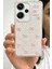 Xiaomi Note 13 Pro Plus 5g Uyumlu Pembe Fiyonk Desenli Şeffaf Yumuşak Silikon Kılıf 2