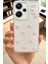 Xiaomi Note 13 Pro Plus 5g Uyumlu Pembe Fiyonk Desenli Şeffaf Yumuşak Silikon Kılıf 6