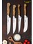 Hand Craft Mutfak Bıçak Seti Et Ekmek Sebze Salata Börek Bıçağı 4 Lü Set Hds-32 1