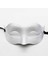 Beyaz Renk Masquerade Kostüm Partisi Venedik Balo Maskesi (K95) 1