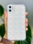 Iphone 11 Uyumlu 3D Kalp Kabartma Desenli Darbe Önleyici Kamera Korumalı Şeffaf Silikon Kılıf 3