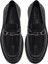 Erkek Siyah Tokalı Kalın Tabanlı Deri Loafer 25WFD610318 7