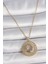 316L Çelik Gold Renk Mix Renk Ay Güneş Model Kadın Kolye - TJ-BKO10095 1