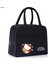 Beslenme Çantası Hello Kitty Figürlü Izoleli Sıcak Soğuk Koruma Siyah AD55004 1