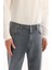 Erkek Mavi Klasik Bel Pamuklu Eskitme Yıkamalı Roma Crop Slim Fit Jean Pantolon A52Y3530 10