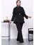 Siyah Kemerli Tunik Pantolonlu Scuba Takım 2
