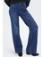 Onlmadison Pamuklu Wide Leg Yüksek Bel Geniş Paça Jeans Bayan Kot Pantolon 15358210 3