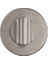 RO12 Kapı Kolu Rozeti Wc Fırçalı Füme Renk 52X52X9 mm 1