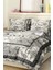 Nevresim Takımı Çift Kişilik Pamuklu Saten Kumaş 6 Parça 3D Dijital Baskı Duvet Cover Set Model No: 2