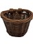 BİSİKLET ÖRME HASIR SEPET, PRATİK KAYIŞ BAĞLANTILI (12"-16" JANT) 1