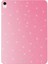 iPad 11.nesil 2025 Simli Parlak Görünümlü Spıa Tablet Koton Kılıf - Pembe 1