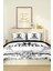 Nevresim Takımı Çift Kişilik Pamuklu Saten Kumaş 6 Parça 3D Dijital Baskı Duvet Cover Set Model No: 1