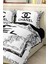 Nevresim Takımı Çift Kişilik Pamuklu Saten Kumaş 6 Parça 3D Dijital Baskı Duvet Cover Set Model No: 4