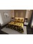Çift Kişilik Pike Takımı Pamuklu Kumaş Jakar Dokuma Kapitone Dikişli 3D Dijital Baskılı 7 Parça-Lüks Duvet Cover Set Model 1