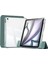 iPad Air 13 2025 M3 Kılıf Magnetik Ayrılabilen Airbagli Spıa Sliding Tablet Kılıfı - Koyu Yeşil 1