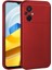Spia Xiaomi Poco M5 Kılıf Spıa Premier Silikon Kapak-Kırmızı 1