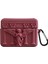 Apple Airpods Pro Kılıf Antik Melek Bordo 2