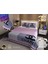 Çift Kişilik Pike Takımı Pamuklu Kumaş Jakar Dokuma Kapitone Dikişli 3D Dijital Baskılı 7 Parça-Lüks Duvet Cover Set Model. 2