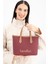Benetton Kadın Kol Çantası Bordo - Camel BNT1654 1