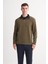 Haki Erkek Sweatshirt 56430 2